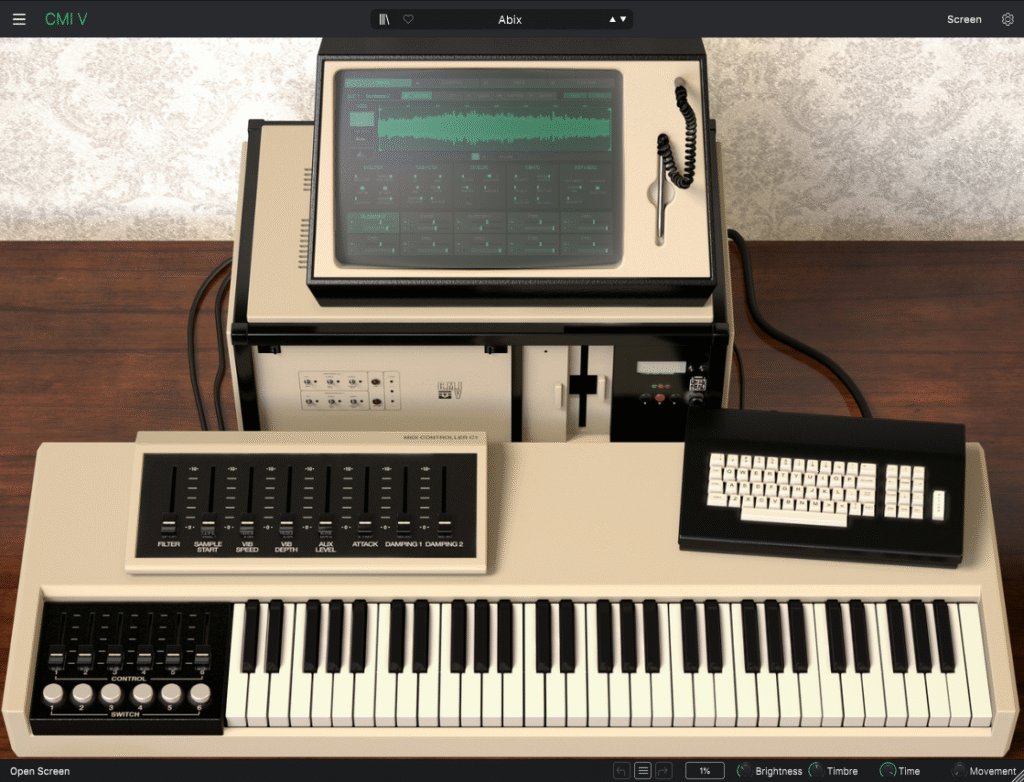 Picture of the Arturia CMI-V plugin