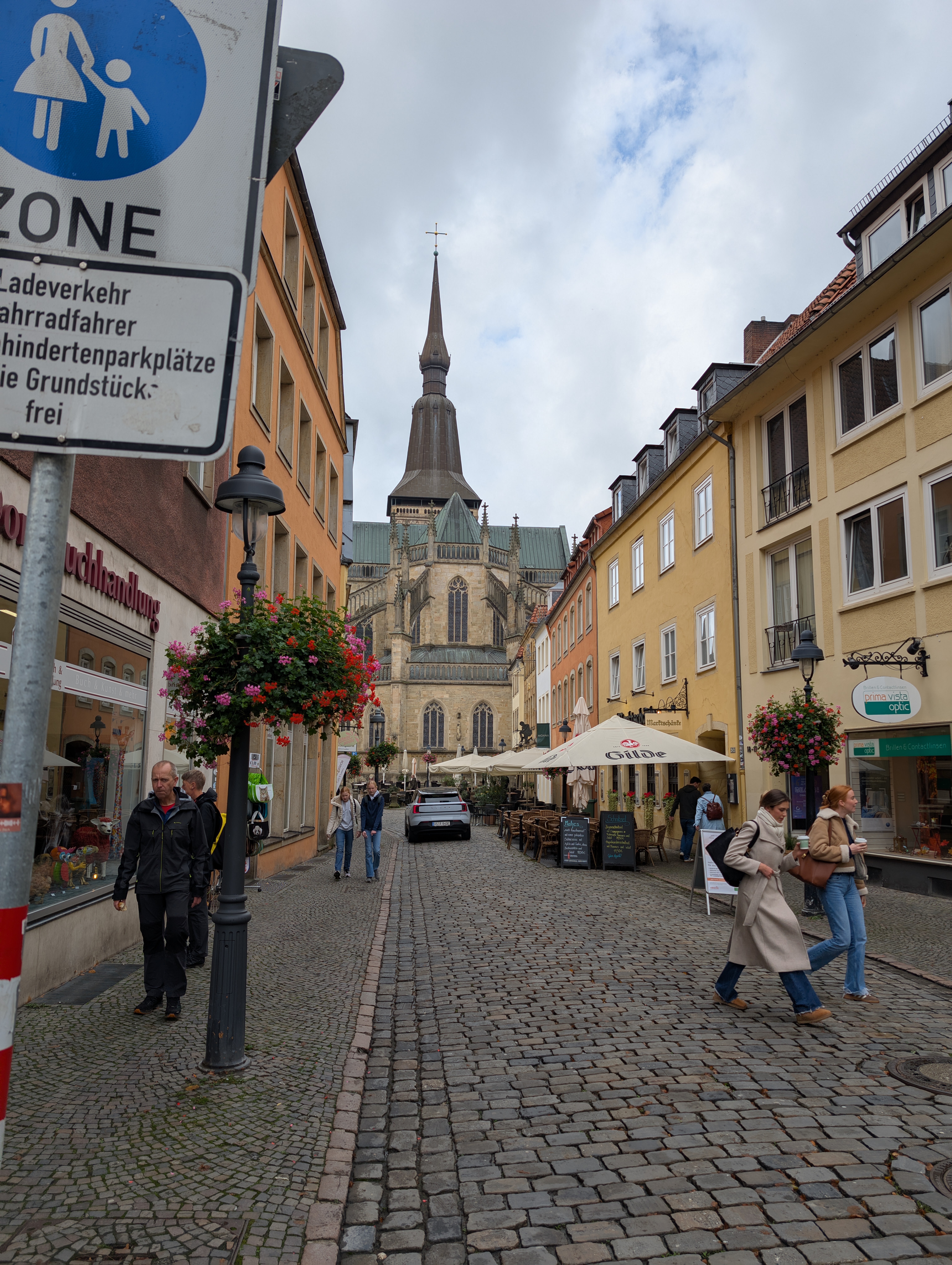 Pedestrian area of Osnabrück