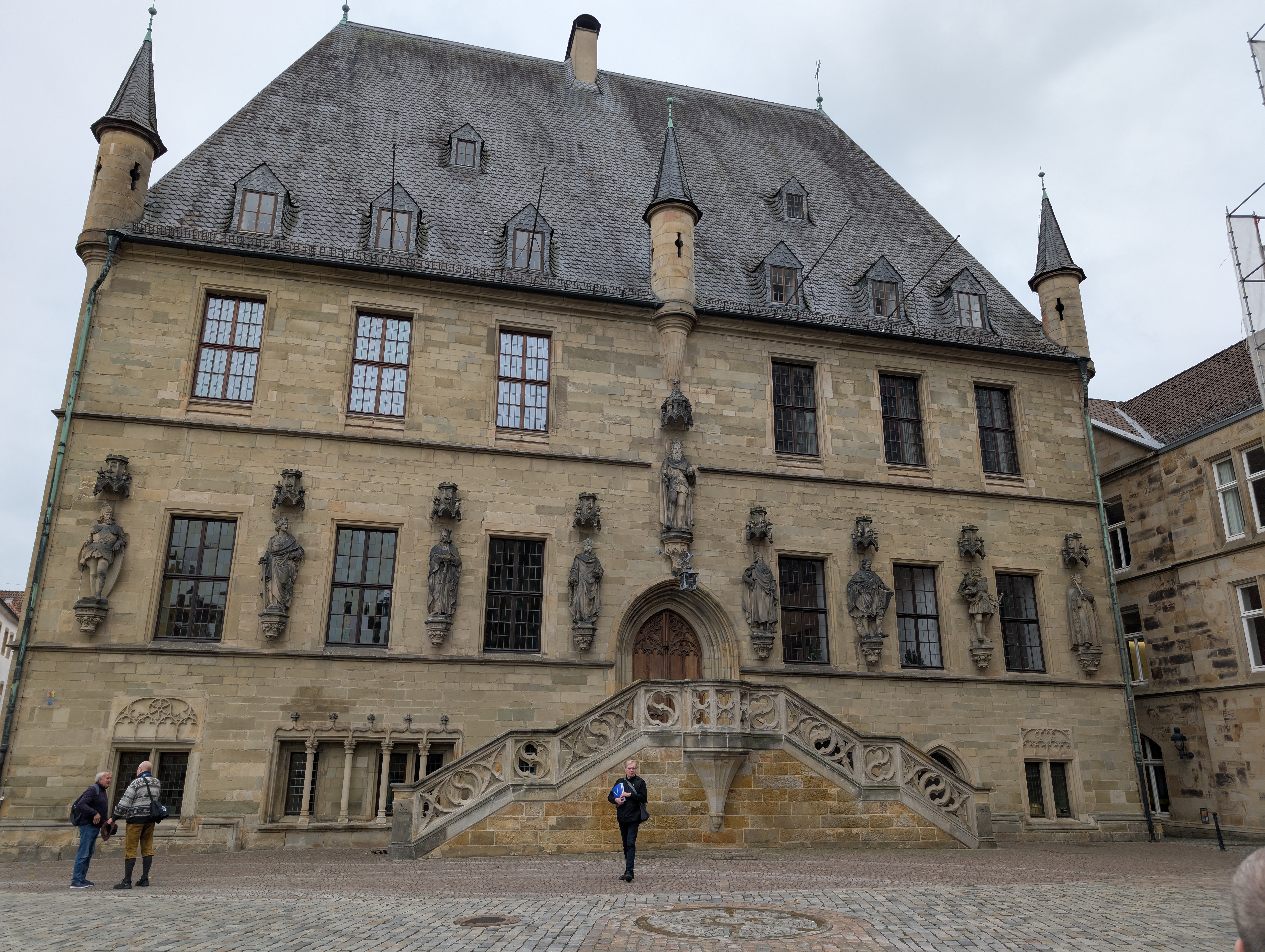Photo of the Rathaus in Osnabrück