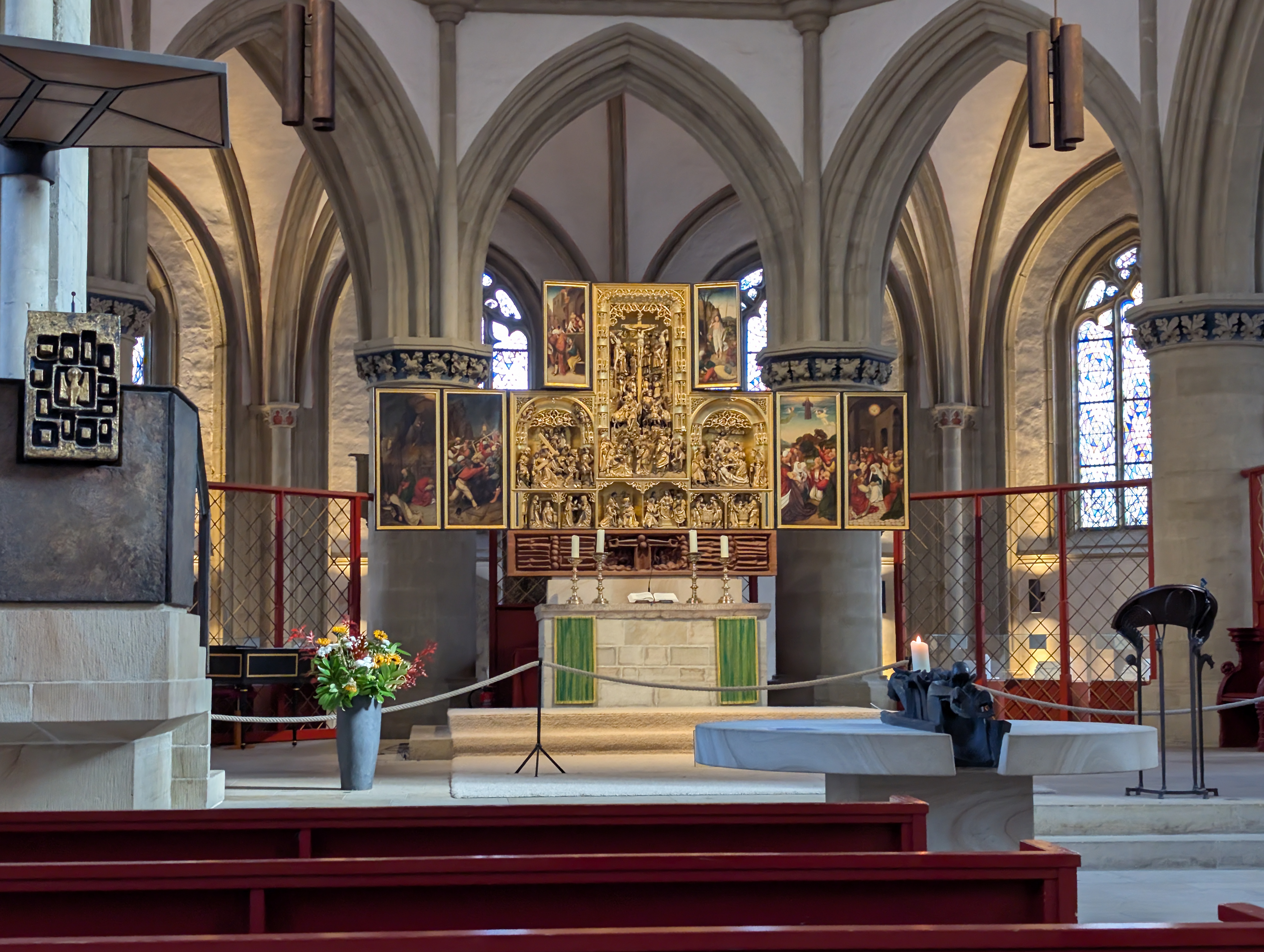 inside of St. Marien church